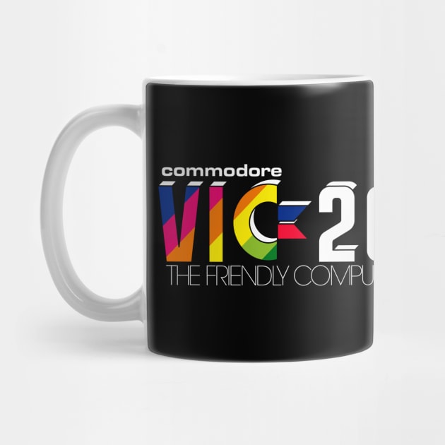 Commodore VIC-20 - Version 4 White by RetroFitted